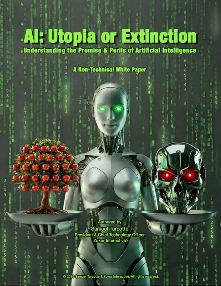 Cover of AI: Utopia or Extinction